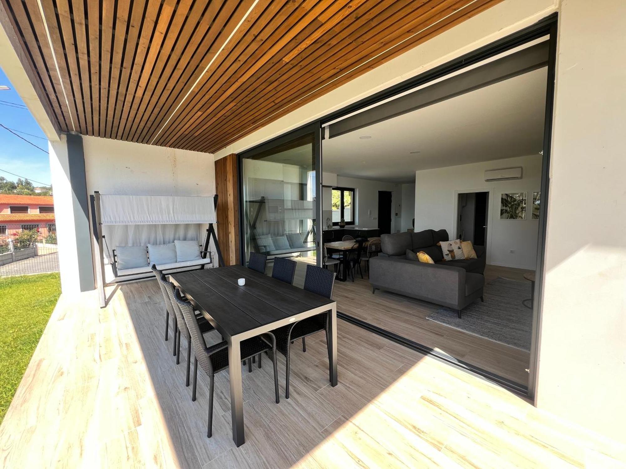 Casa Os Balcons Ria De Arousa Boiro Exterior photo